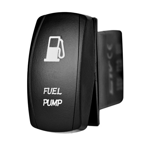 FUEL PUMP Laser Rocker Switch STV Motorsports Las Vegas