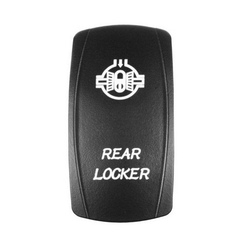 REAR LOCKER Laser Rocker Switch - STV Motorsports Las Vegas