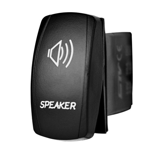 SPEAKER Laser Rocker Switch - STV Motorsports Las Vegas